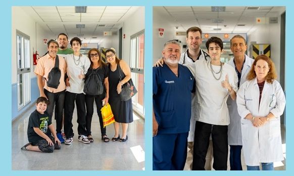 Hospital El Cruce - Recibió el alta un paciente trasplantado de corazón en 2024